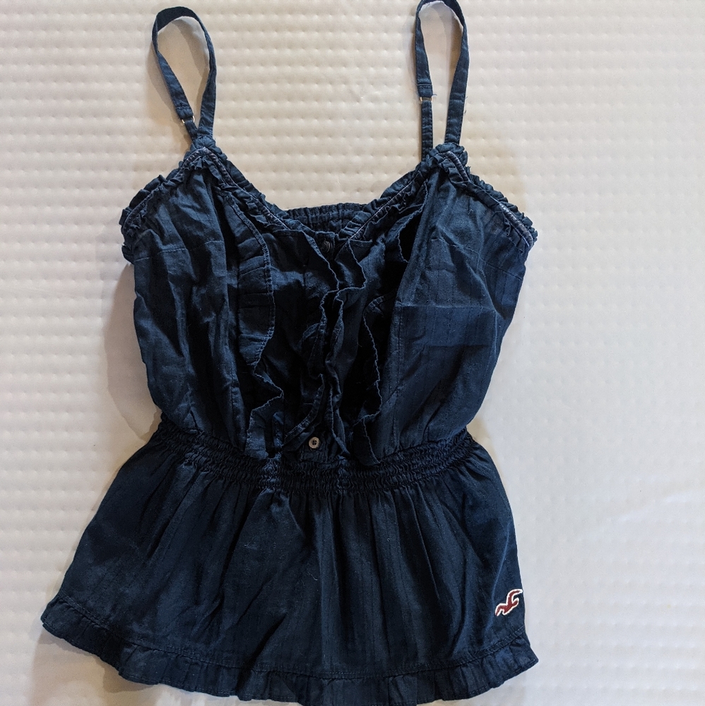 Hollister Cropped Blouse - Picture 1 of 2